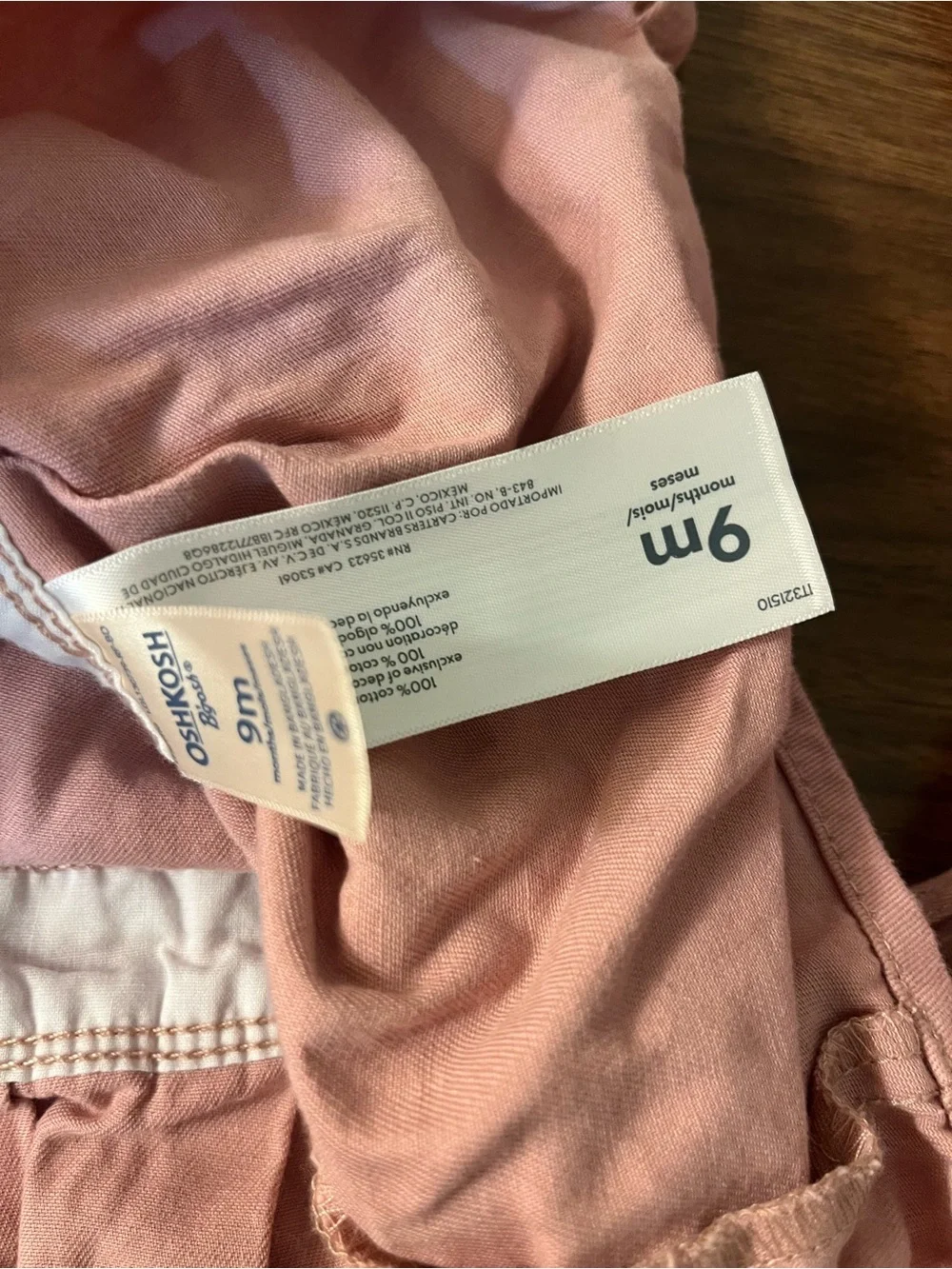 Osh Kosh B’gosh Baby girl overalls bundle